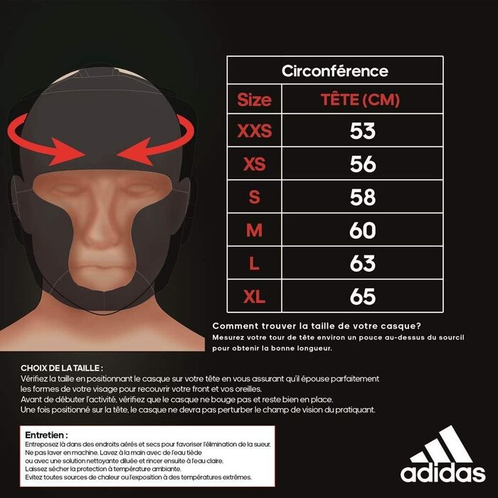 Дитячий захисний шолом adidas ROOKIE для єдиноборств