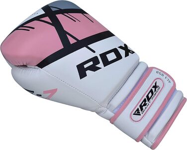 Боксерські рукавички RDX для жінок, бокс, муай-тай, кікбоксинг, спаринги, шкіра Maya Hide, рожеві, 8, 10, 12 Oz