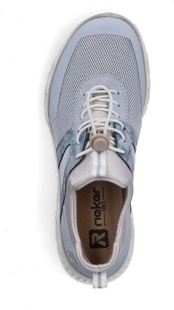 Кеди жіночі Rieker M6061 Slip-On, сині комбіновані, 39 EU - зручне взуття для повсякденного носіння