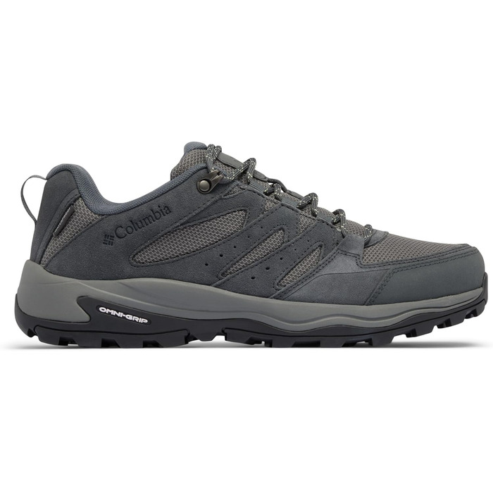 Чоловічі трекінгові черевики Columbia Redmond™ IV Low Waterproof Mid Rise, 47 EU, Graphite Citron Haze