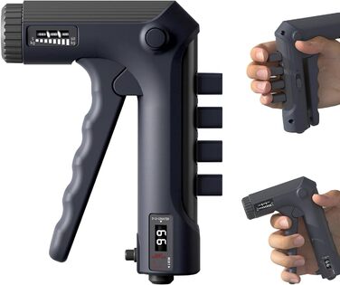 Тренування хватки Handkraft: регульований тренажер для рук та пальців з лічильником, 2 режими