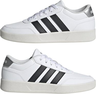 Кросівки жіночі Adidas Breaknet 3.0 White/Black/Silver 40 2/3 EU