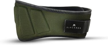 Пояс для важкої атлетики BLACKROX G1 – кращий тренувальний пояс для фітнесу, бодібілдингу, пауерліфтингу, тренувань у залі для чоловіків і жінок
