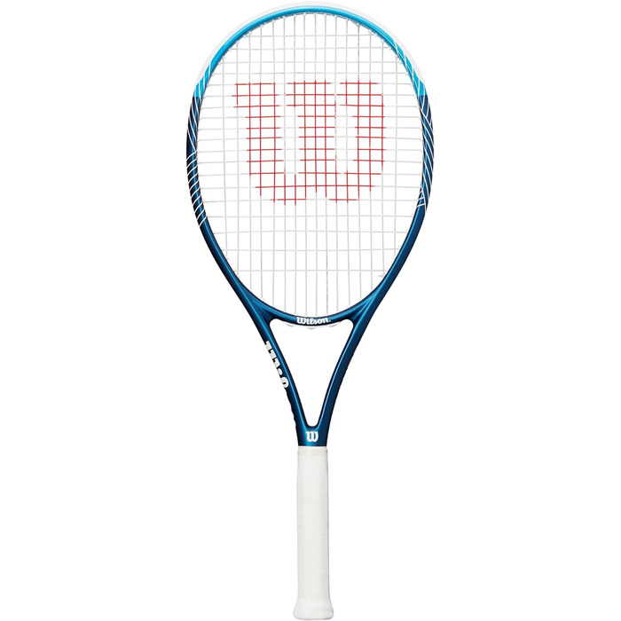Тенісна ракетка Wilson Blade 101L V9, унісекс, 4-1/8'', синя/біла
