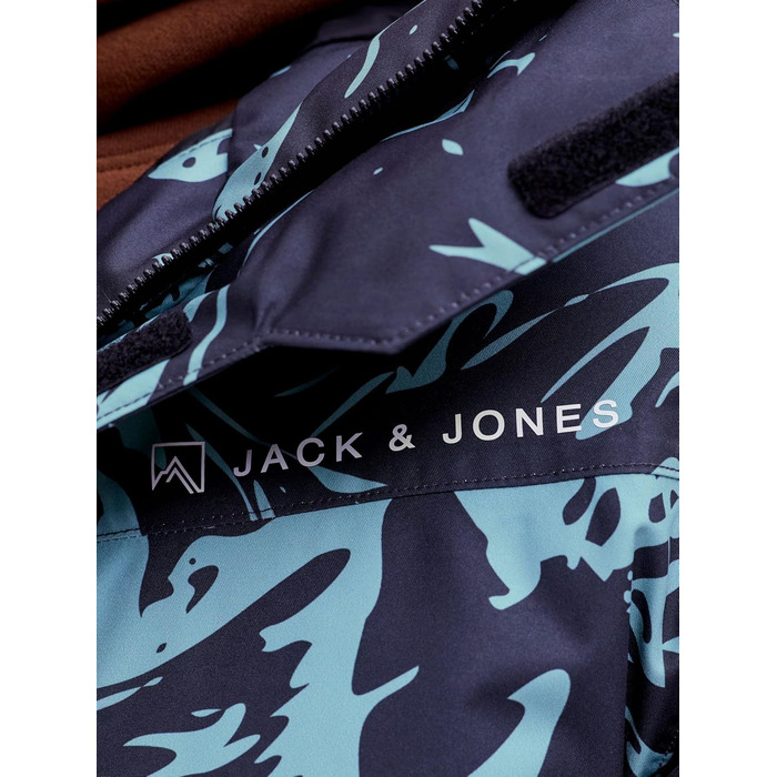 Куртка чоловіча JACK & JONES Shell-Jacke SKI AW25, розмір XL, мінерально-синій