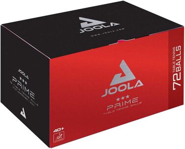 М'яч для настільного тенісу JOOLA Ball Prime 40+ 72 шт., білий