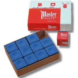 Крейда синя Master, 36 штук (3 коробки по 12 шт.), для письма на дошці