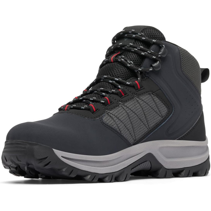 Чоловічі трекінгові черевики Columbia Transverse™ Hike Waterproof, 42 EU, Black Mountain Red