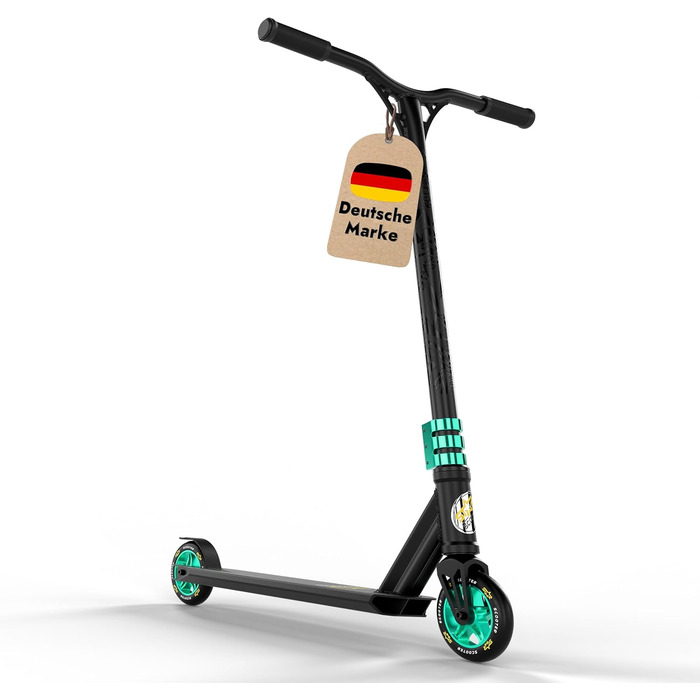 Трюковий самокат STAR SCOOTER Pro Sport 110/120 мм для дітей від 7 років і дорослих, алюмінієвий, HIC, напівпрофесійний
