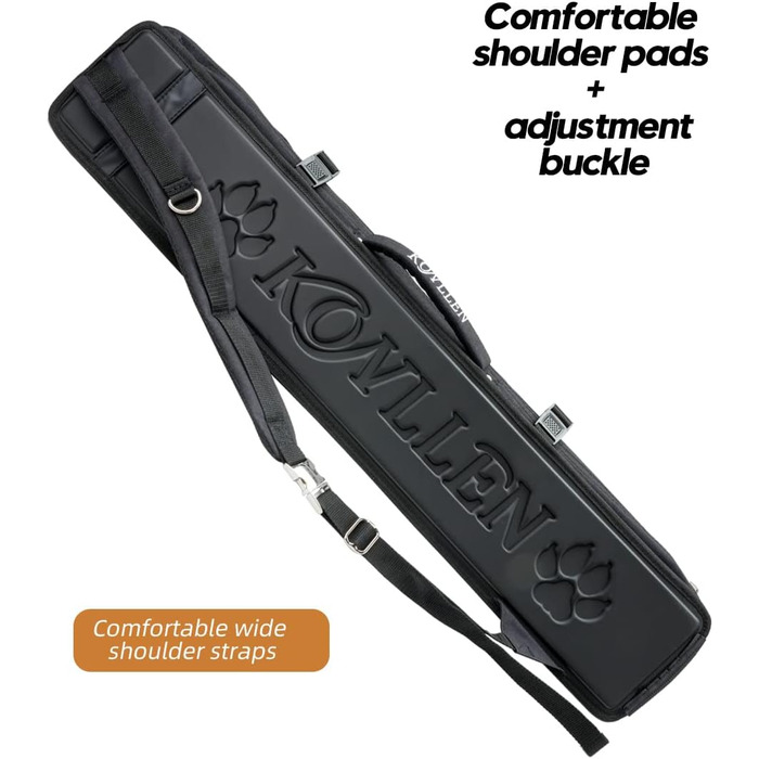 Чохол для більярдної кули (кия) KONLLEN 2x4 Oxford Cloth, чорний, для 2-4 київ