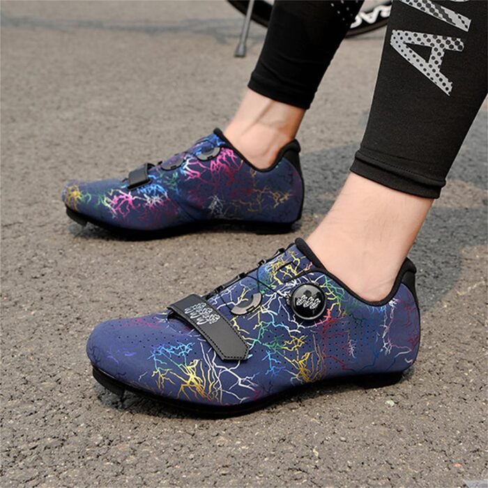 Велотуфлі для чоловіків та жінок SPD/SPD-SL: зручні та дихаючі, для шосе та MTB, Marineblau, 38 EU