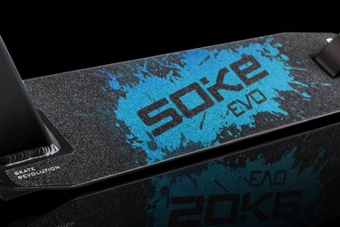 Самокат Soke EVO, синій, 2 колеса