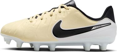 Дитячі футбольні бутси Nike Legend 10 Academy FG/MG (38 EU) - Lemonade Black Mtlc Gold Coin