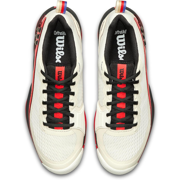 Тенісні кросівки Wilson Rush Pro 4.5 для чоловіків, розмір 44 2/3 EU, колір Інфрачервоний