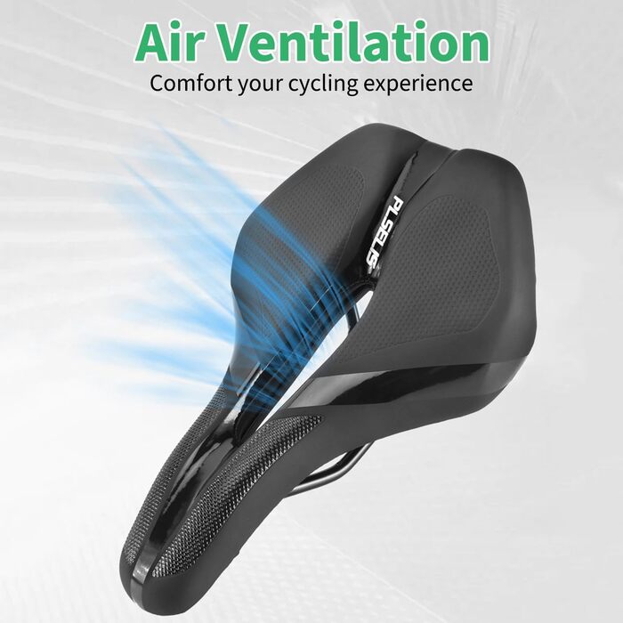 Зручний велосипедний сідло з Memory Foam - універсальне для MTB, Gravel Bike, Ebike, чоловіче та жіноче
