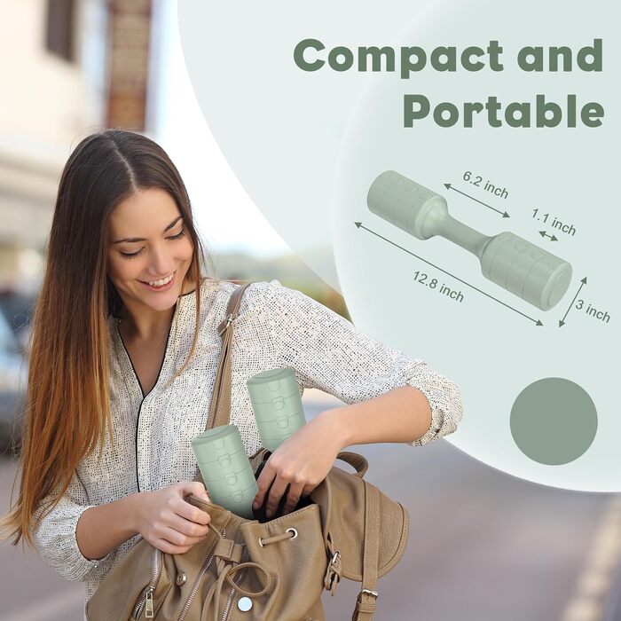 Набір гантелей BОBAZREN 4 в 1, 1.0-2.5 кг, для дому та фітнесу, зелений