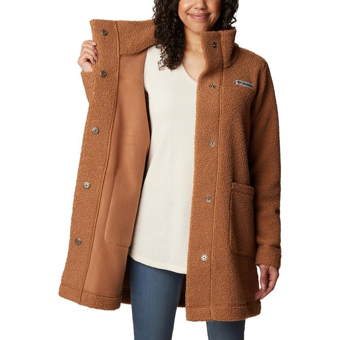 Жіноча подовжена куртка Columbia Panorama Camel Brown