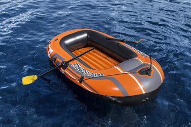 Надувний човен Bestway Kondor 2000, 188x98x30 см, для 1 дорослого і 1 дитини, комплект