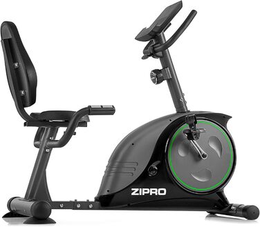 Велотренажер Zipro Easy, магнітний ергометр для дому, до 150 кг, фітнес-велосипед з батарейним живленням