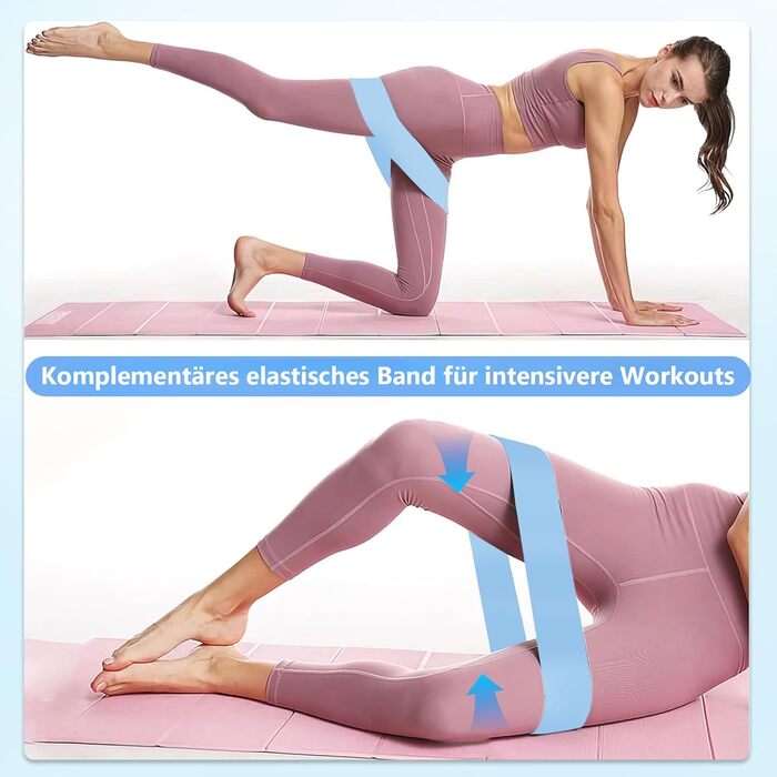 Тренування м'язів тазового дна та стегон для жінок: пристрій для тренування ніг, фітнес-обладнання для дому, синій