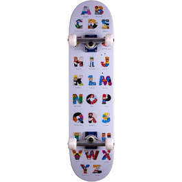 Скейтборд Inpeddo x The Dudes Premium ABC 7.75'' білий