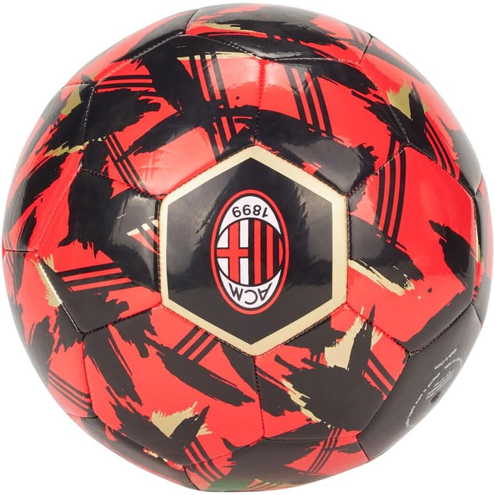 Футбольний м'яч AC Milan, офіційний, для гри та тренувань