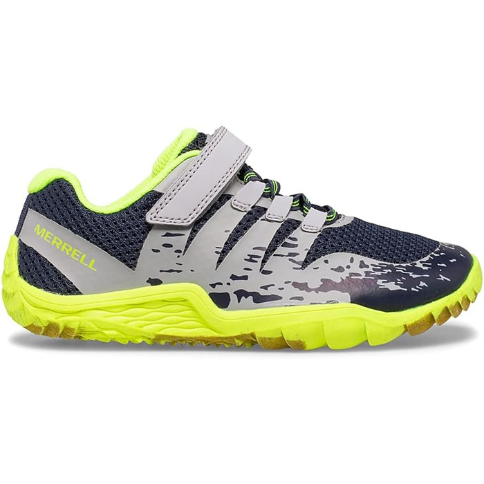 Кросівки Merrell Trail Glove 5 A/C для занять спортом (38 EU, сірий, темно-синій, лимонний)