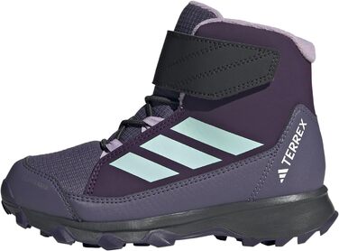 Дитячі зимові черевики adidas Terrex Snow CF Climawarm для дітей, 38 2/3 EU, Aurora Plum/Semi Flash Aqua/Powder Plum
