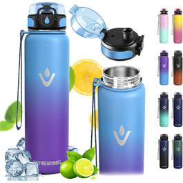 колір: ніжний синій та фіолетовий