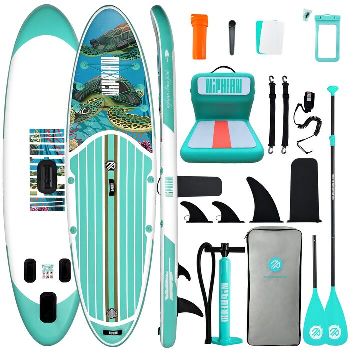 Надувне SUP-борд Niphean з сидінням та аксесуарами, 320 см, для 2 осіб, до 200 кг, для будь-якого рівня майстерності