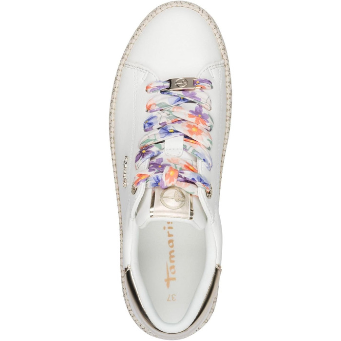 Кросівки жіночі Tamaris Low-Top, білі (37 EU) - Зручне взуття для міста