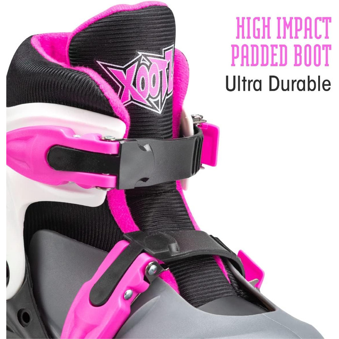 Роликові ковзани Xootz TY6340-M, зелені, розмір 32-36 UK / 32-35 EU