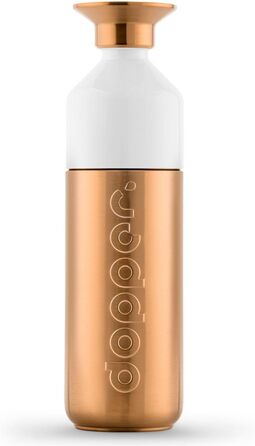 Пляшка для води Dopper Steel з нержавіючої сталі 350/490/800 мл, 1.1 л — BPA-free, герметична спортивна пляшка для спорту, офісу та активного відпочинку