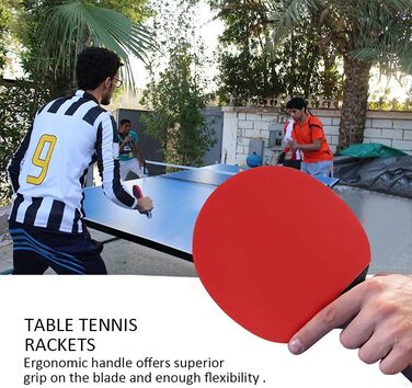 Набір для настільного тенісу PIQIUQIU: 2 ракетки, 3 м'ячі, сумка