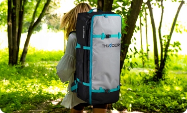 Надувна SUP-дошка 320 см Thunder: плавуча модель із сидінням та повним комплектом