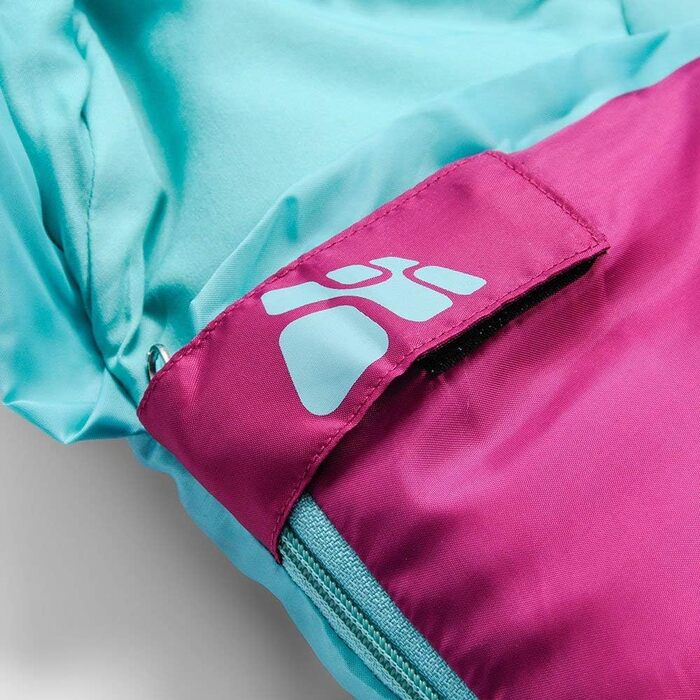 Дитячий спальний мішок Meteor Premium для кемпінгу та відпочинку на природі. Легкий, ультралегкий, підходить для літа, весни та осені. Кольори: темно-зелений/зелений, фуксія/м'ята.