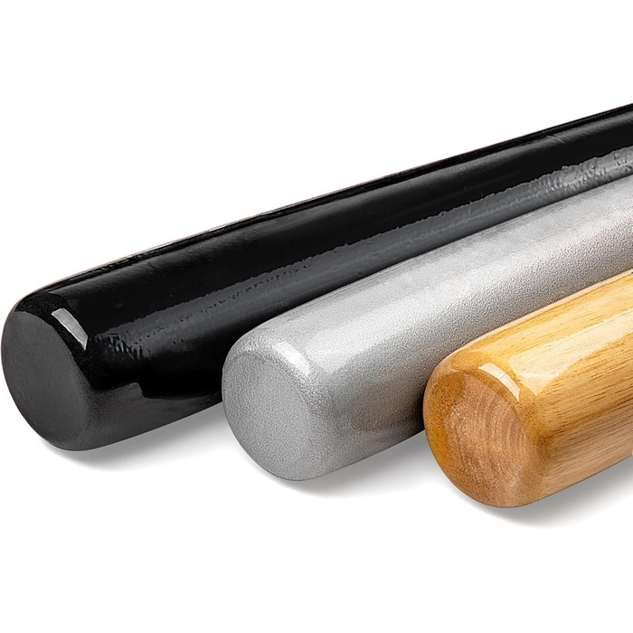 Біта для бейсболу Redfield з масиву дерева (76 см) - екологічна, чорна або натуральна