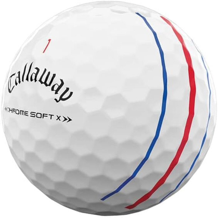 Гольф м'ячі Callaway Chrome Soft X 2022, преміум якість