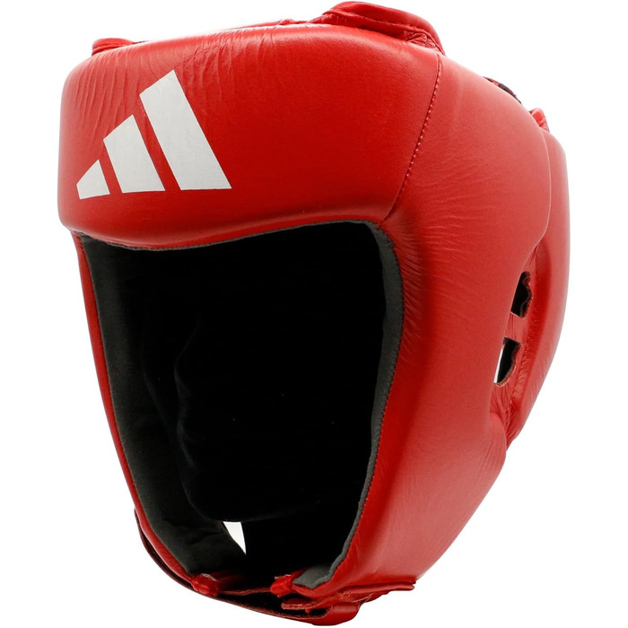 Захисний боксерський шолом adidas IBA, унісекс, червоний, розмір S