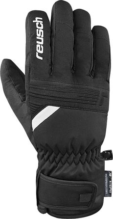 Зимові рукавички Reusch Baldo R-TEX XT, вітрозахисні, водонепроникні, дихаючі, теплі, унісекс, для снігу та лиж, чорні/білі, розмір 8