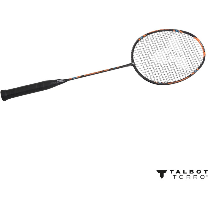 Бадмінтонна ракетка Talbot Torro Arrowspeed 399, 100% графіт, цілісна конструкція, універсальний розмір