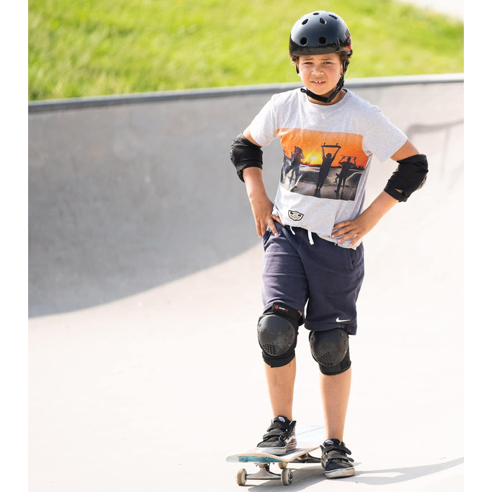 Дитячий велосипедний та скейтбордний шолом SKATEWIZ, легкий, для дітей та підлітків, 8 дизайнів, німецький виробник