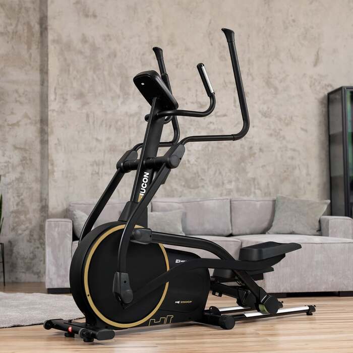 Орбітрек Hop-Sport HS-250CF Jucon чорно-золотистий
