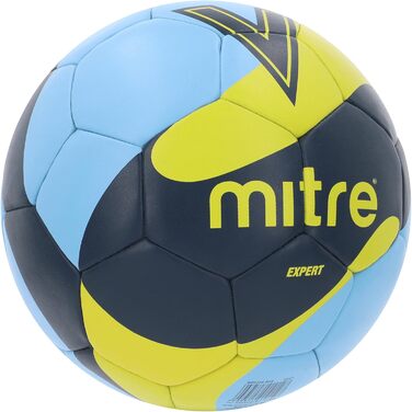 М'яч для гандболу Mitre Expert, розмір 3, синьо-жовто-чорний