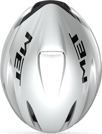 Велошолом MET Manta MIPS сріблястий, аеродинамічний