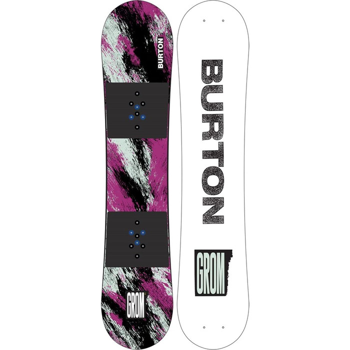 Дитяча сноуборд-дошка Burton Grom, фіолетово-бірюзова, 130 см