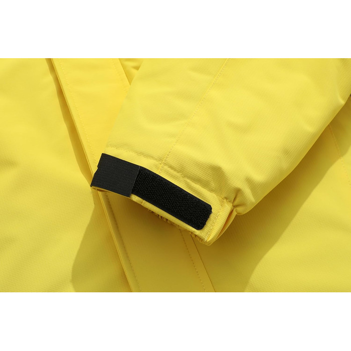 Чоловіча зимова куртка для сноуборду та лижного спорту, водонепроникна, вітрозахисна, з капюшоном, зелена (S, жовта)