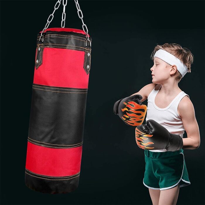 Дитячі боксерські рукавички для тренувань та спарингу, 6 oz, чорні