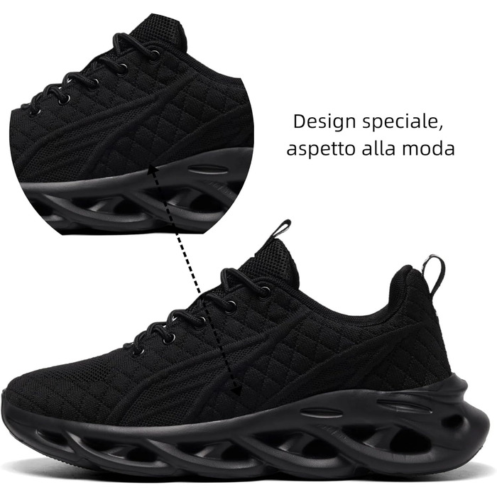 Жіночі кросівки для бігу та фітнесу Adidas (42 EU, чорні) - дихаючі, легкі, спортивні