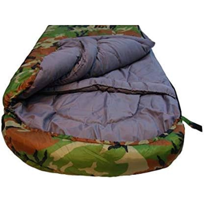 Сплячий мішок Explorer® Ranger -18°C +3°C, 3-4 сезони, зимовий, камуфляж, для дорослих, 230x80x55 см, 1950 г